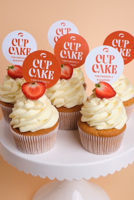 4-es cupcake válogatás díszdobozban 7 060 Ft