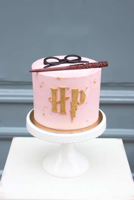 Harry Potter torta - rózsaszín