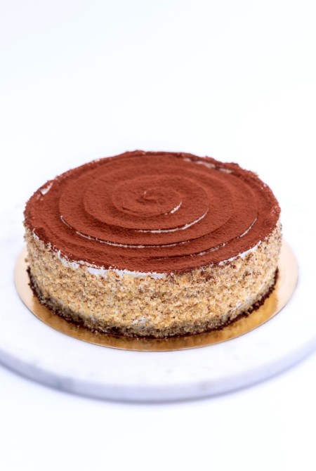 Banántorta (glutén- és cukormentes)