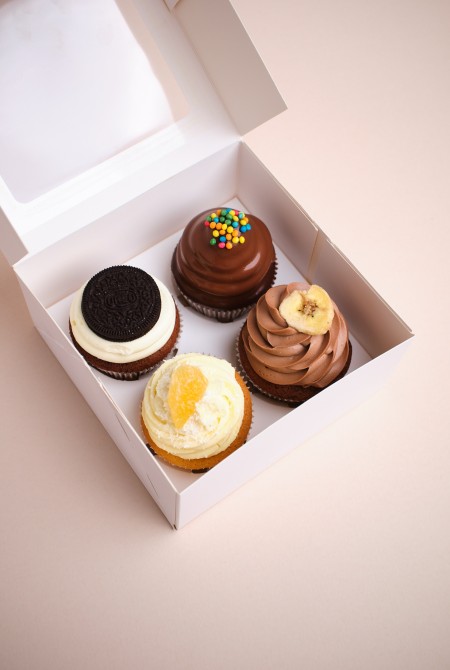 4 - es Cupcake válogatás díszdobozban 7 060 Ft