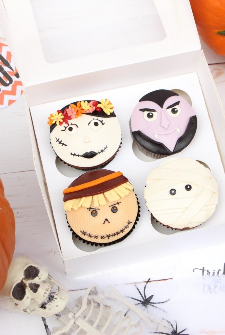 Halloween FACE cupcake 4BOX 7 990Ft