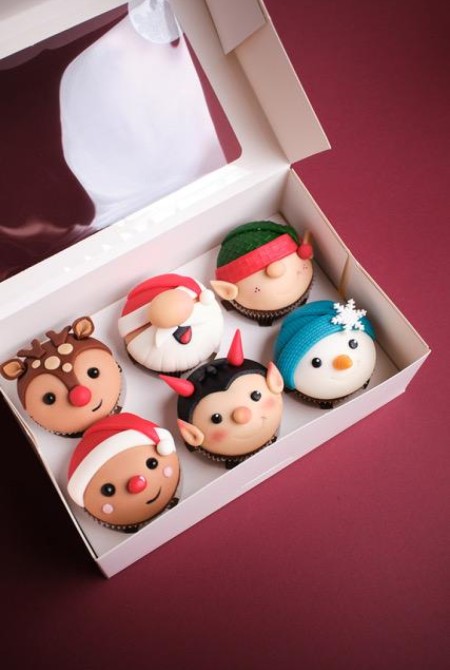 2. Karácsonyi cupcake 6 BOX  18 940 HUF