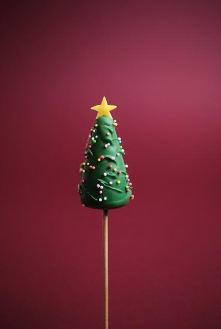 6. Karácsonyfa cake pop 1590 HUF/db