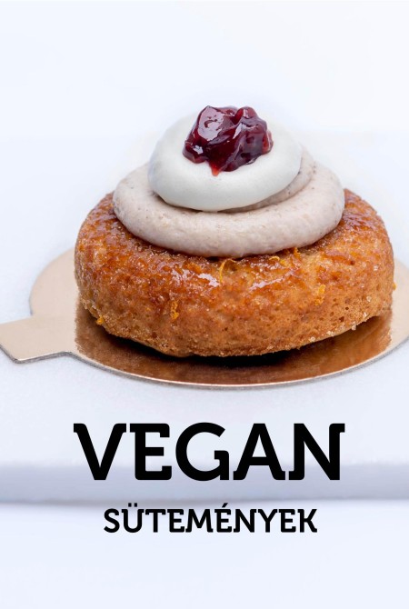 Vegán Rum Baba (gluténmentes vegán)