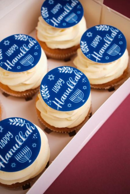 6-BOX Happy Hannukkah Cupcake  12 940 HUF