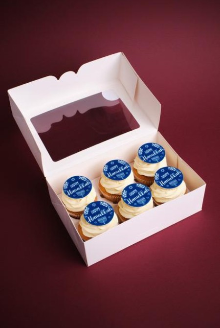 6-BOX Happy Hannukkah Cupcake  12 940 HUF