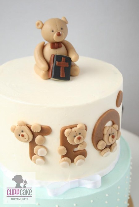 Macis keresztelős torta