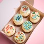 6-BOX NŐNAPI ÜZENET CUPCAKE 13 240 HUF