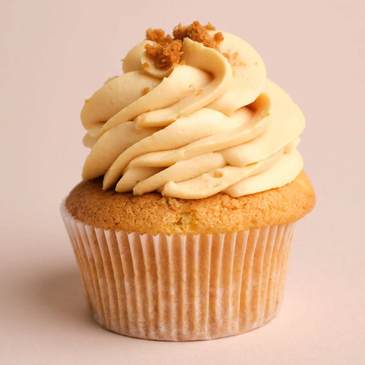 Karamellás sajttortás cupcake